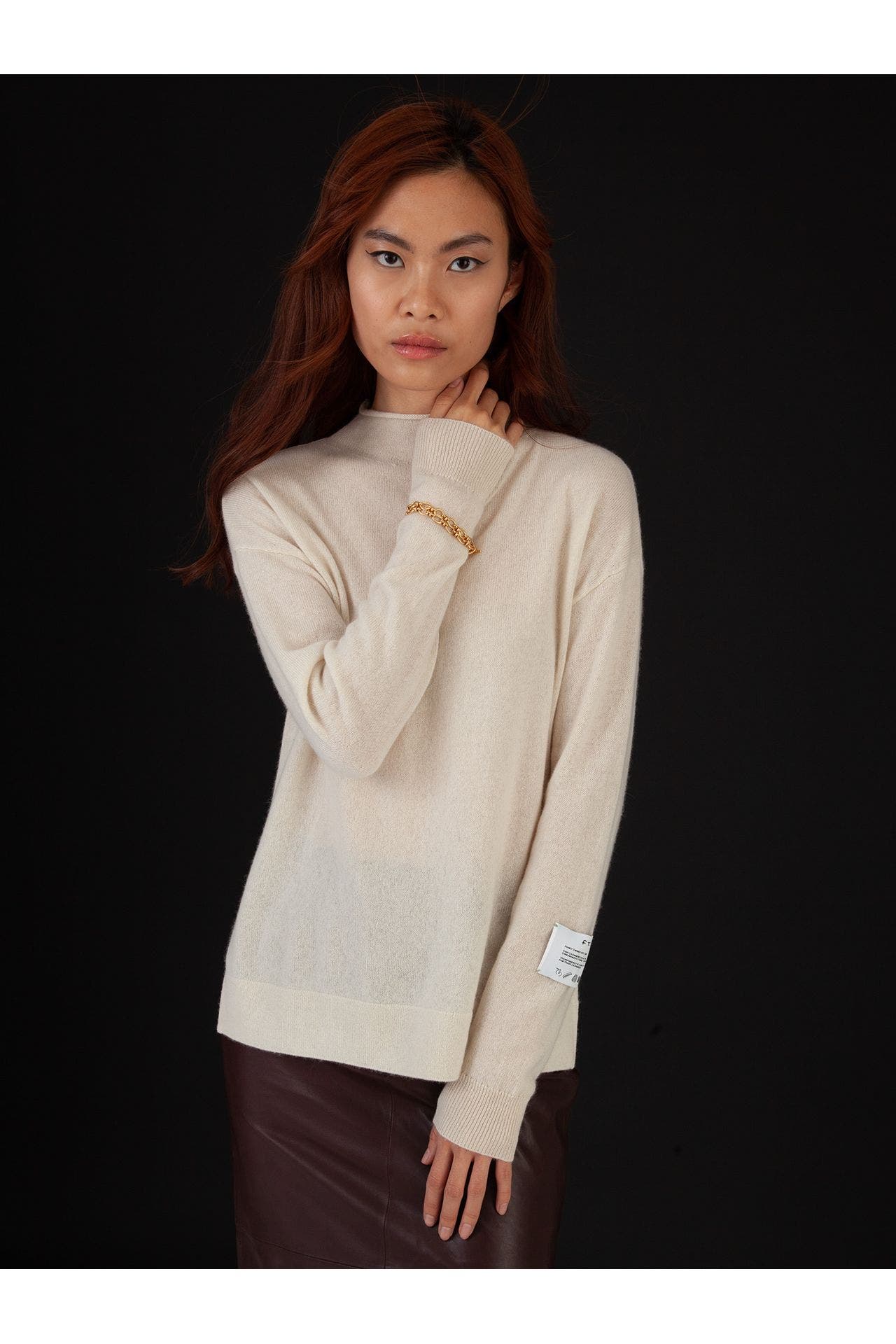 FTC Kaschmirpullover beige, Bild 1