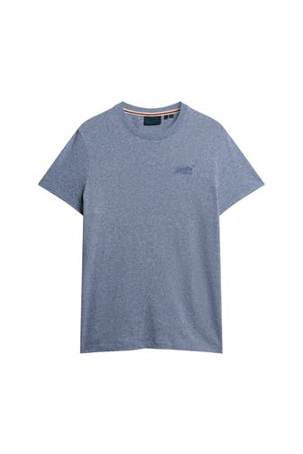 SUPERDRY T-Shirt 'Essential Logo' graublau