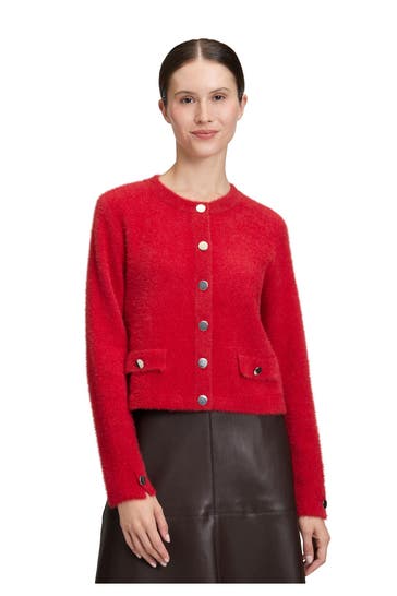 BETTY BARCLAY Strickjacke rot