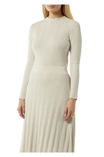 COMMA, Strickpullover beige