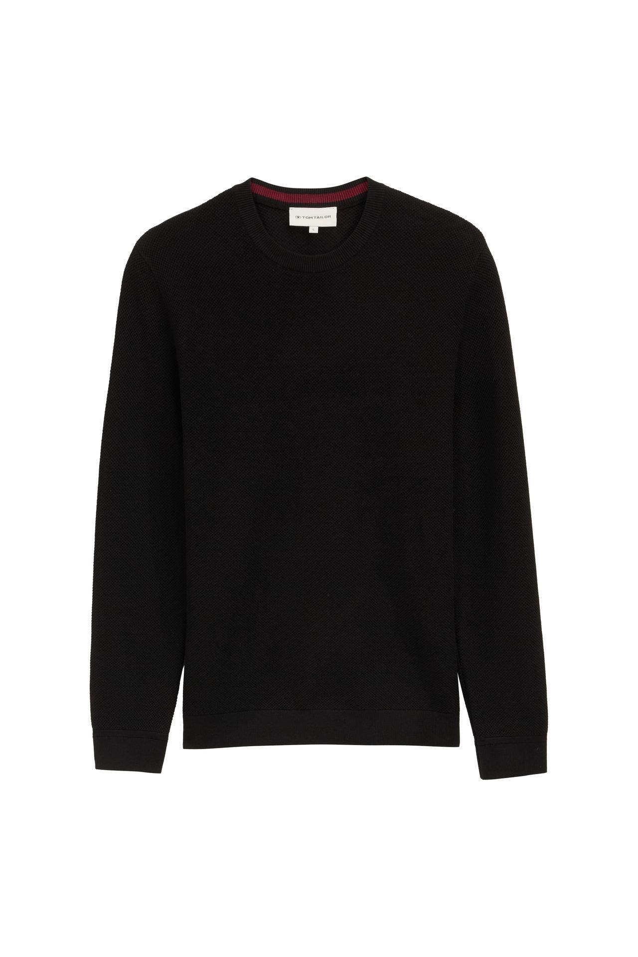 TOM TAILOR Strickpullover schwarz, Bild 1