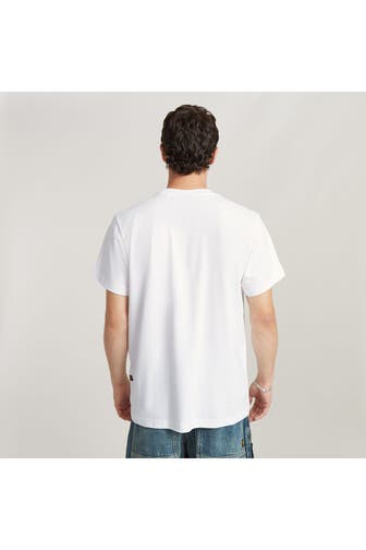 G-STAR T-Shirt weiß