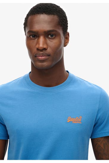 SUPERDRY - T-Shirt azurblau