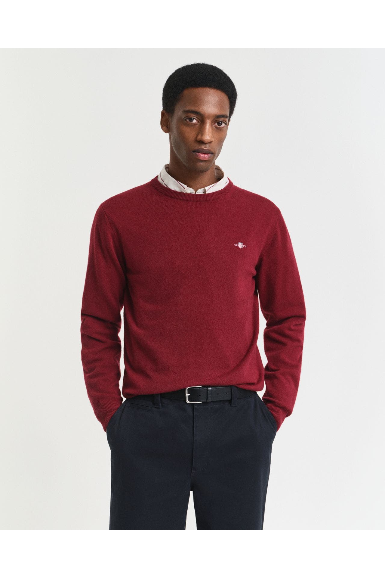 GANT Wollpullover weinrot, Bild 1