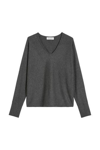 MARC O'POLO Strickpullover dunkelgrau