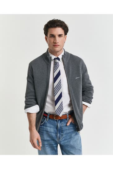 GANT Strickjacke grau