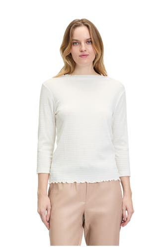 BETTY & CO Longsleeve weiß
