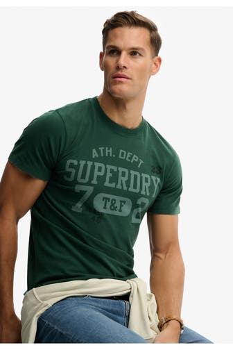 SUPERDRY T-Shirt waldgrün