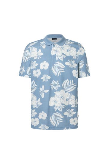 MAERZ MUENCHEN Polo-Shirt floral