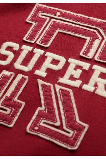 SUPERDRY - Hoodie weinrot