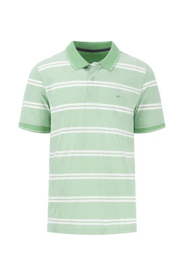 FYNCH-HATTON Polo-Shirt gestreift