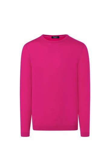 MAERZ MUENCHEN Wollpullover magenta