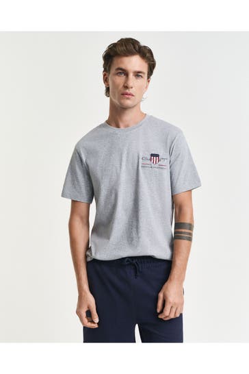 GANT T-Shirt grau