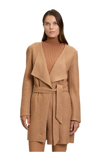 BETTY BARCLAY Mantel camel