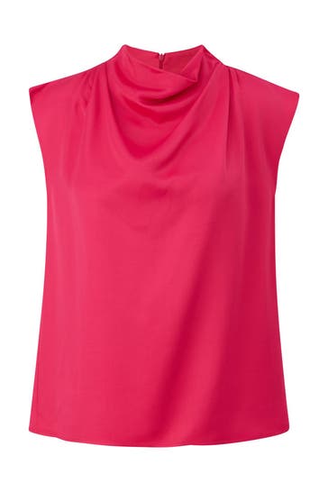 S.OLIVER BLACK LABEL Blusentop fuchsia