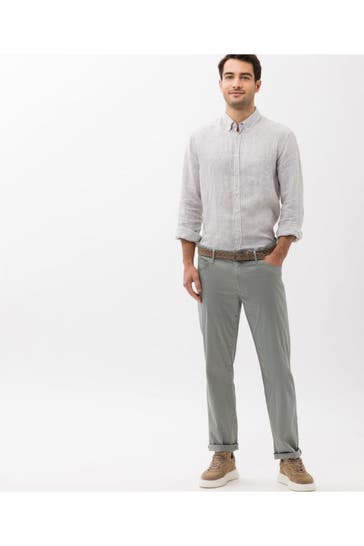 BRAX Stoffhose 'Cadiz'  graugrün