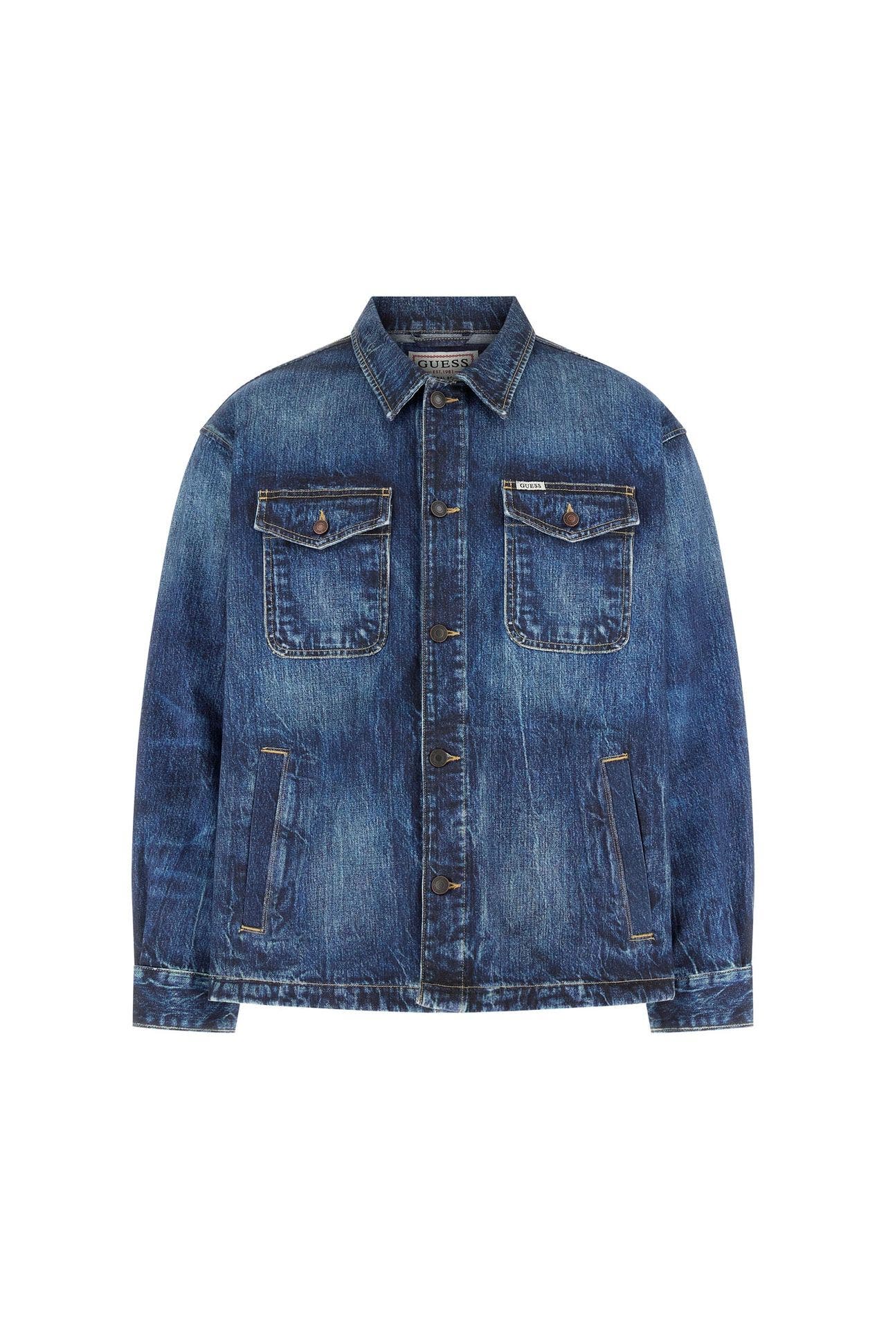 GUESS Übergangsjacke 'Billy' dunkelblau, Bild 1