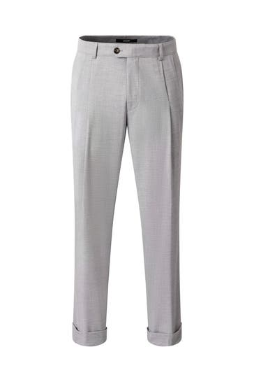 JOOP! Stoffhose Baukasten-Hose Randar in Hellgrau meliert hellgrau meliert Slim