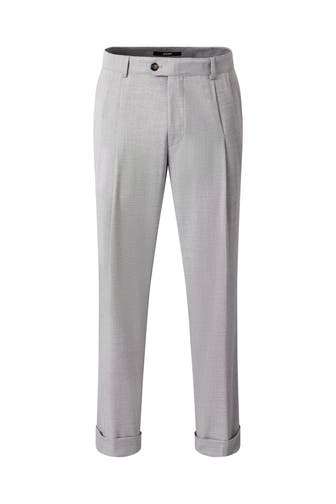 JOOP! Stoffhose Baukasten-Hose Randar in Hellgrau meliert hellgrau meliert Slim