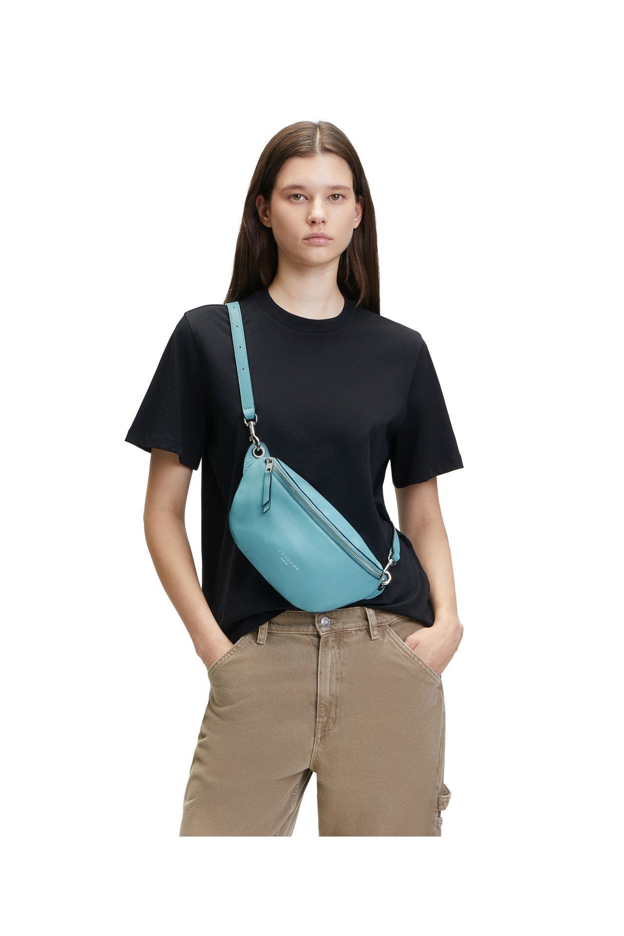 LIEBESKIND BERLIN Bauchtasche 'Tavia' türkis, Bild 1