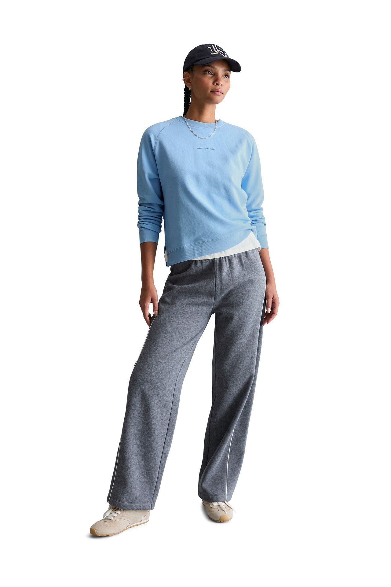 MARC O'POLO DENIM Sweatshirt taubenblau, Bild 1