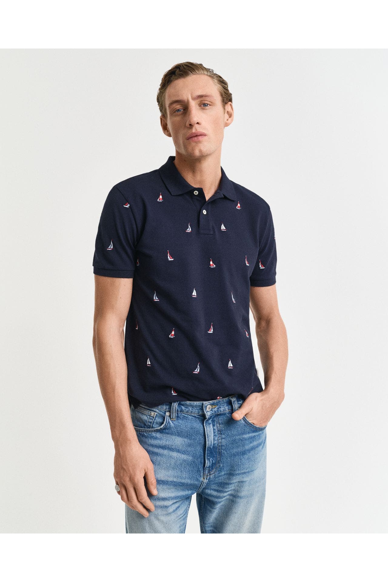 GANT Polo-Shirt gemustert, Bild 1