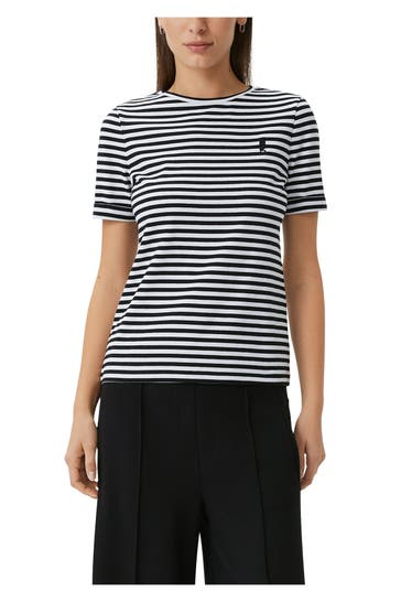 COMMA, T-Shirt gestreift