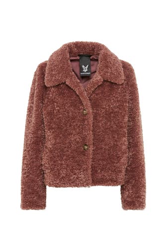 FUCHS SCHMITT Felljacke beere