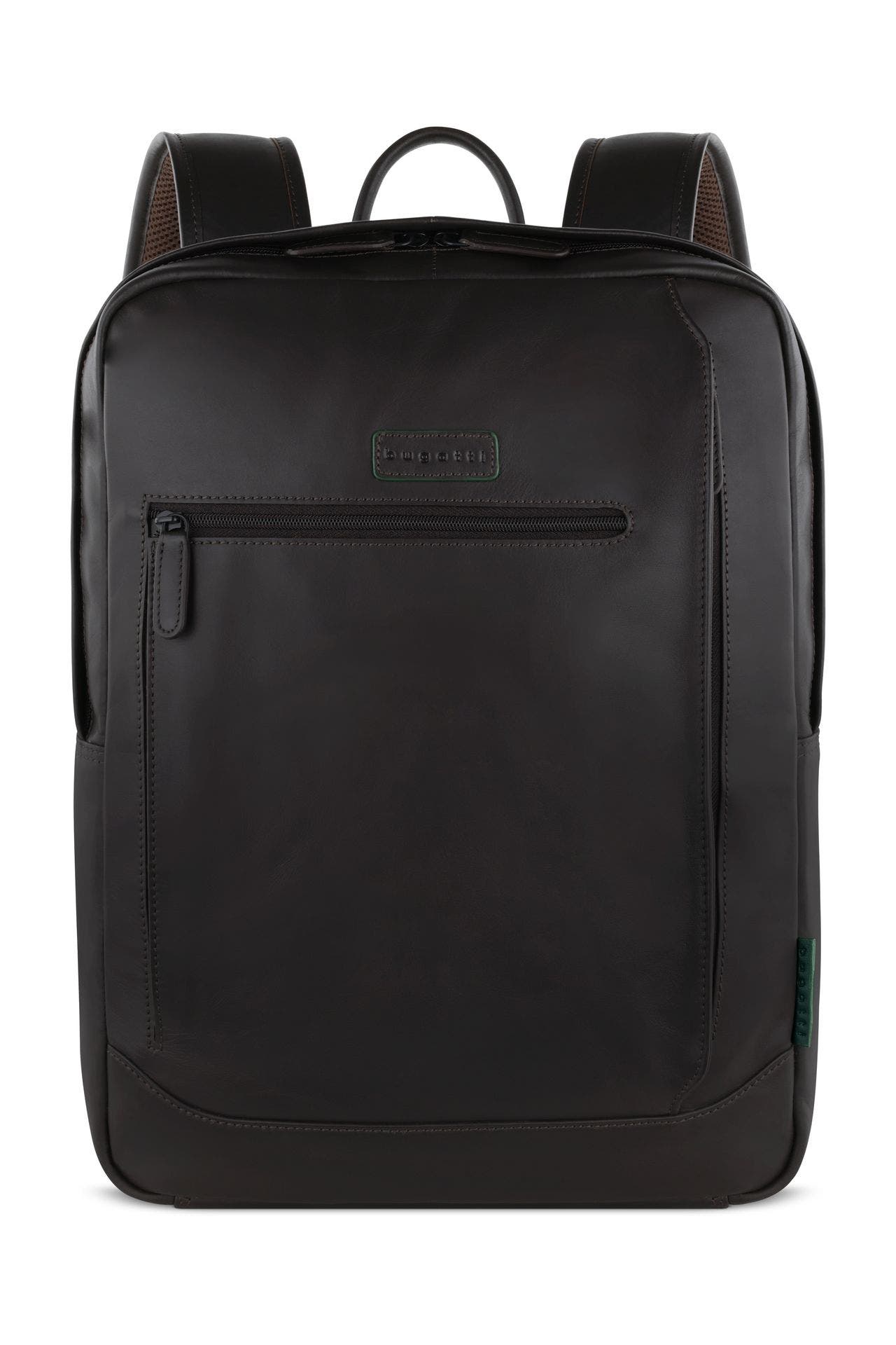 BUGATTI Leder-Rucksack schwarzbraun, Bild 1