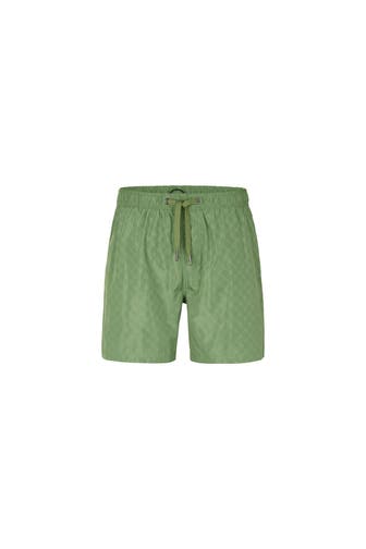 JOOP! Badeshorts 'Mykonos' oliv