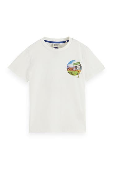 SCOTCH & SODA T-Shirt offwhite