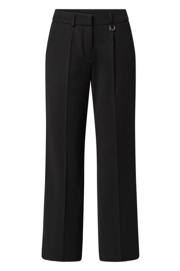 JOOP! 'Pizara' black woollen blend trousers