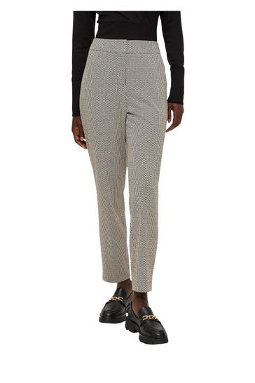 S.OLIVER BLACK LABEL Stoffhose gemustert