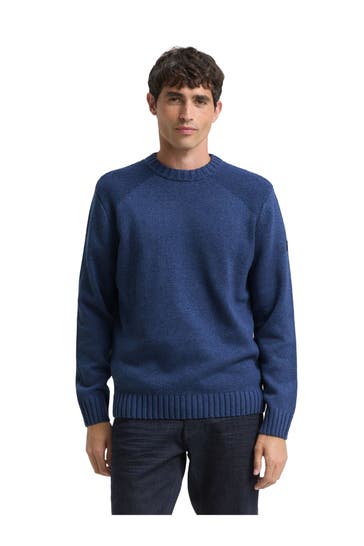 TOM TAILOR Strickpullover blau