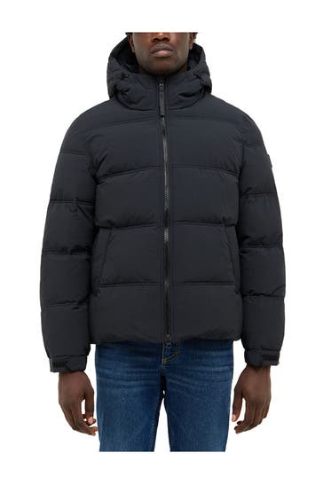 MUSTANG Steppjacke 'Oakfield' schwarz