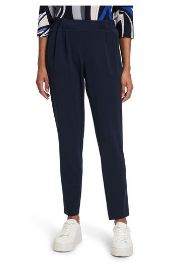 BETTY BARCLAY Stoffhose navy