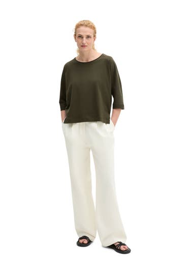 MARC O'POLO Strickshirt khaki