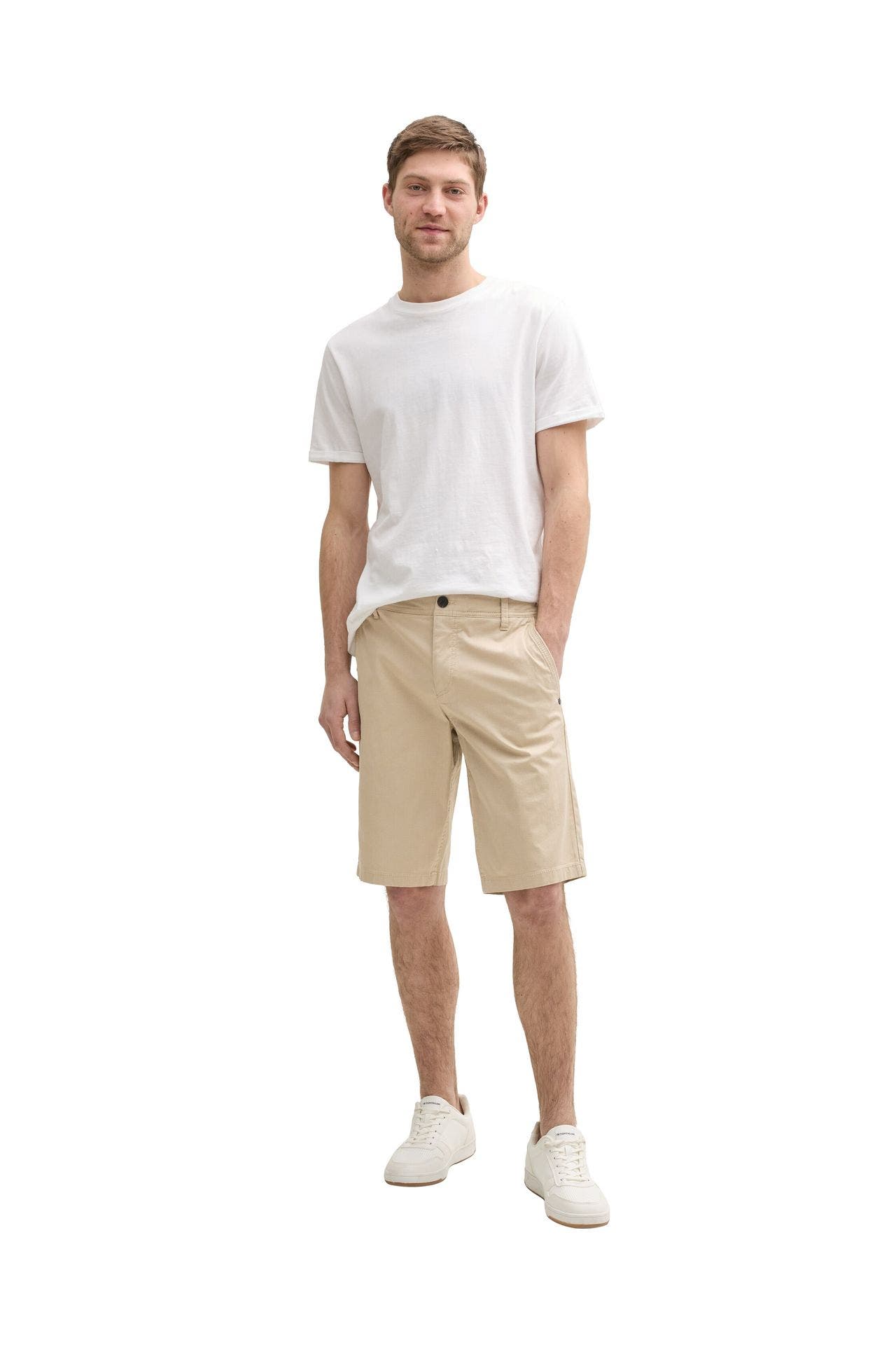 TOM TAILOR Chino-Shorts beige, Bild 1