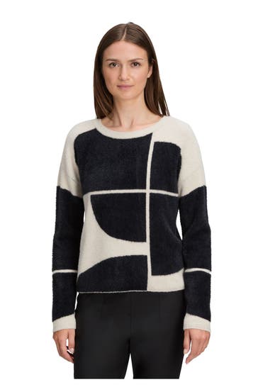 BETTY & CO Strickpullover zweifarbig