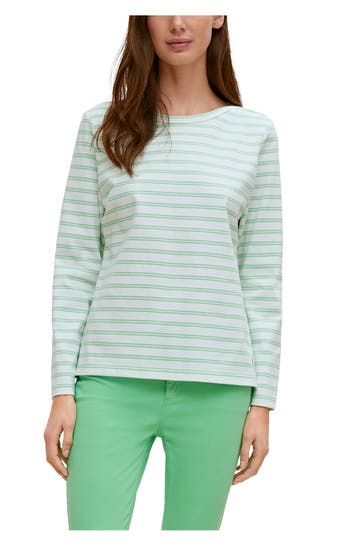 COMMA, Longsleeve gestreift