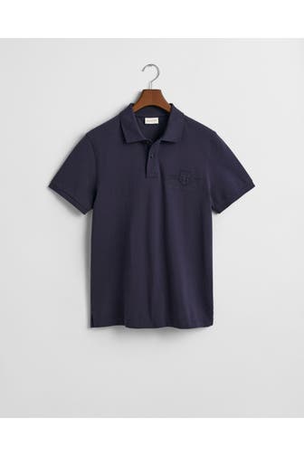 GANT Polo-Shirt nachtblau