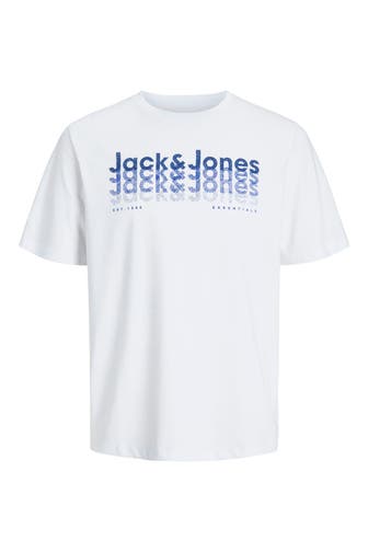 JACK & JONES T-Shirt weiß