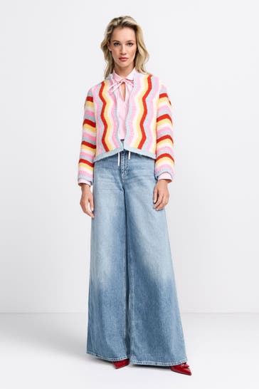 RICH & ROYAL Jeans hellblau straight