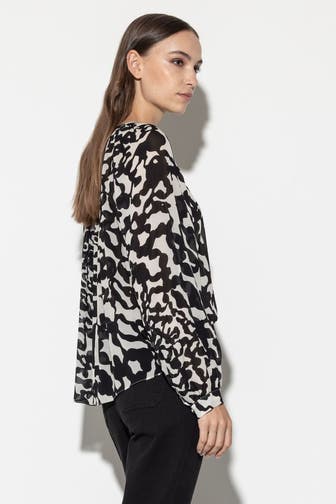 LUISA CERANO Blusenshirt animal