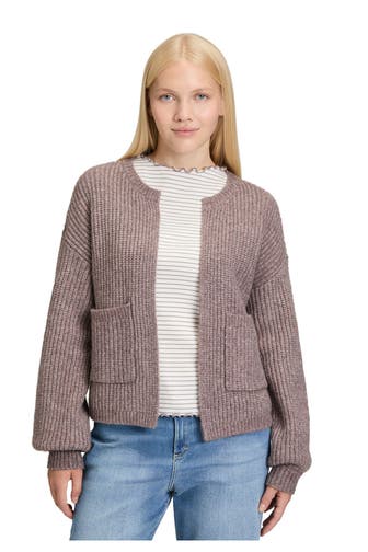 CARTOON Strickjacke taupe