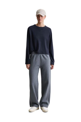 MARC O'POLO DENIM Strickpullover dunkelblau
