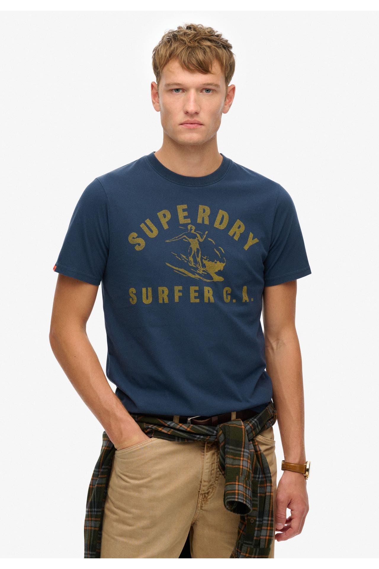 SUPERDRY T-Shirt dunkelblau, Bild 1
