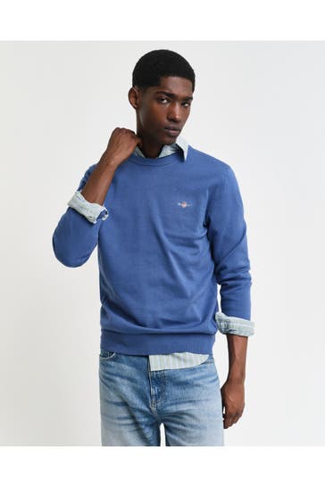 GANT Strickpullover graublau