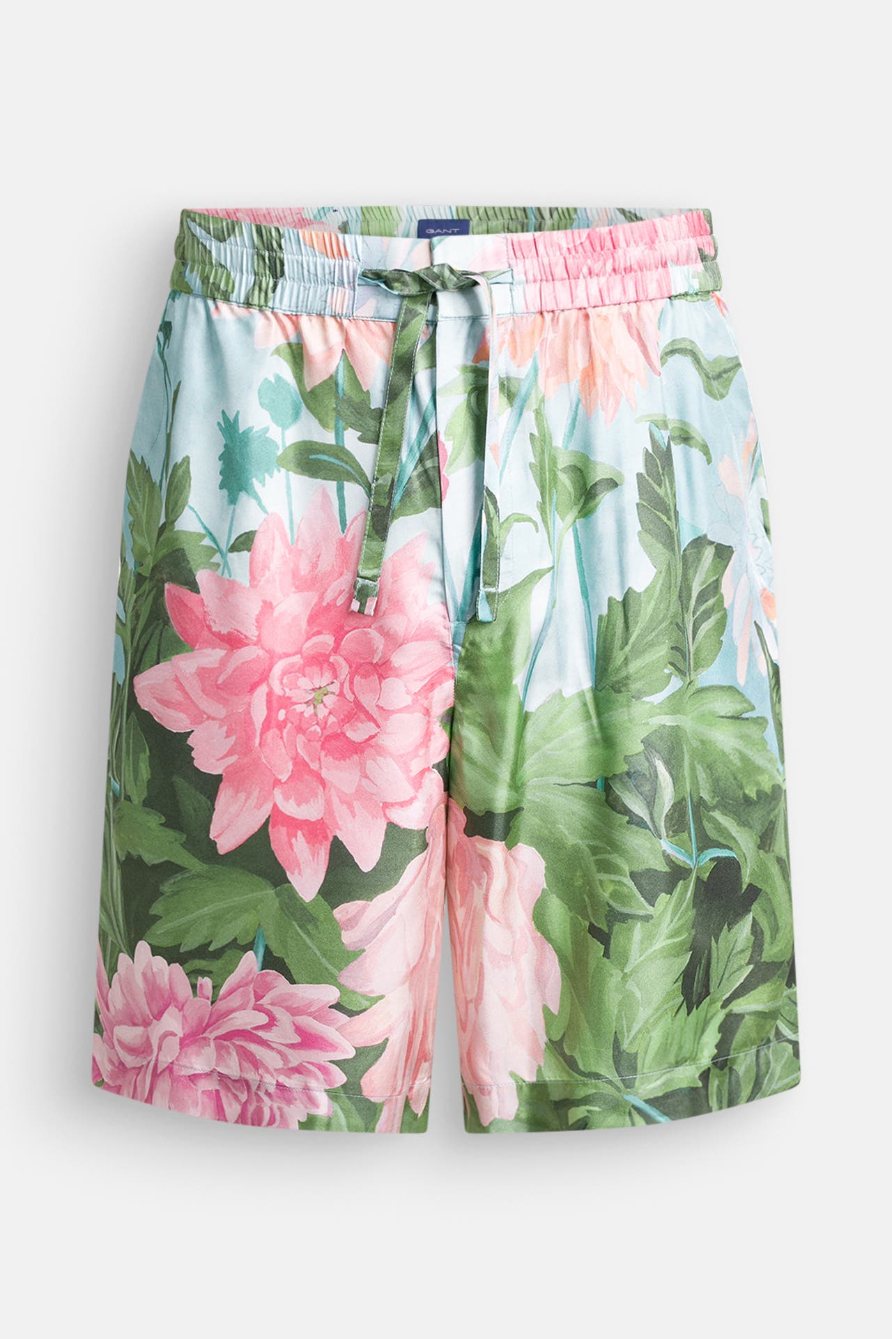 GANT Seiden-Shorts 'Dahlia' floral gemustert, Bild 1