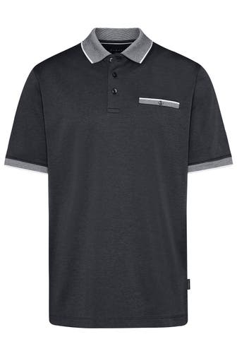 BUGATTI Polo-Shirt anthrazit